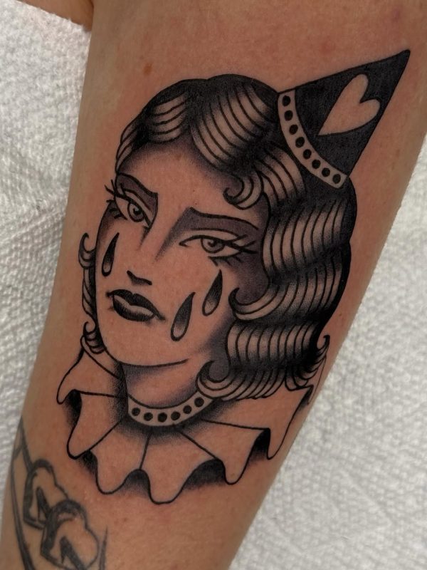 Sad Clown Face