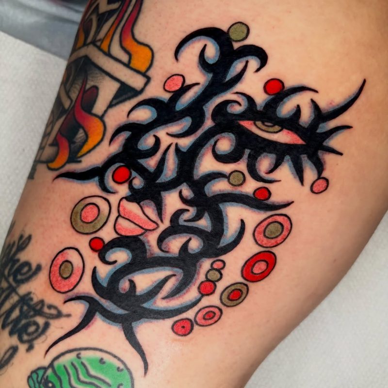 Abstract Tribal Eye