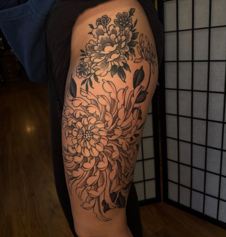 Floral Upper Arm