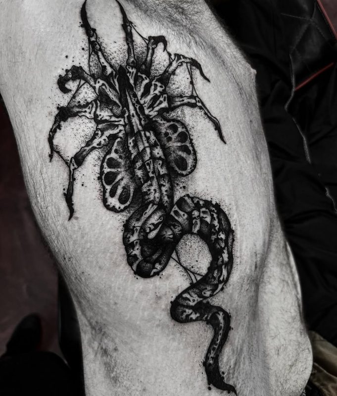 Dotwork Scorpion