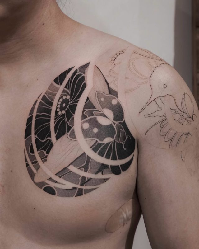 Blackwork Moth