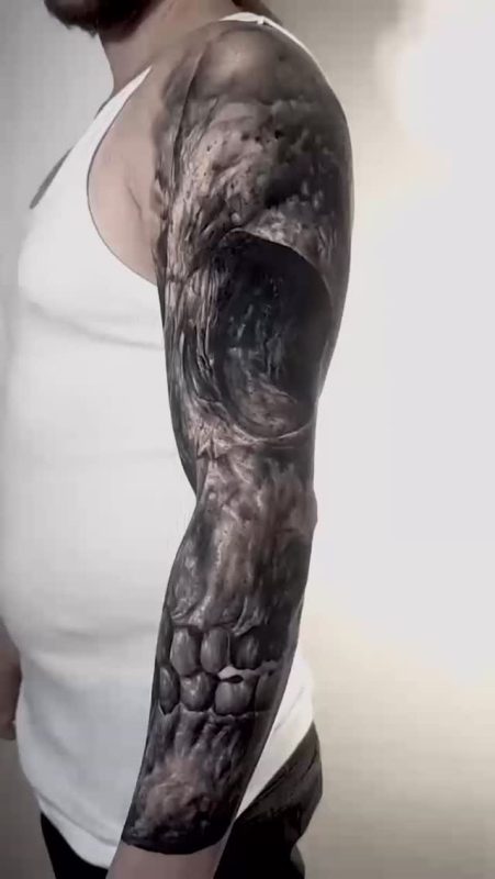Skull Sleeve