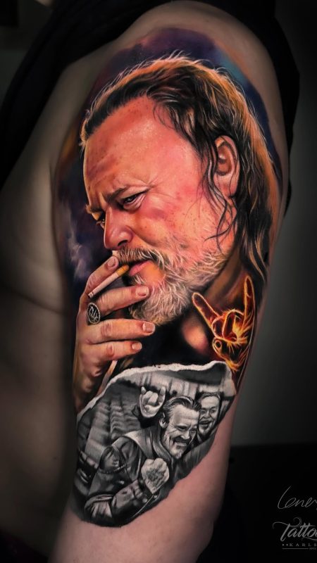 Smoking Portrait
