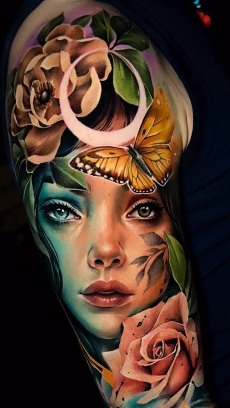 Realistic Woman Portrait