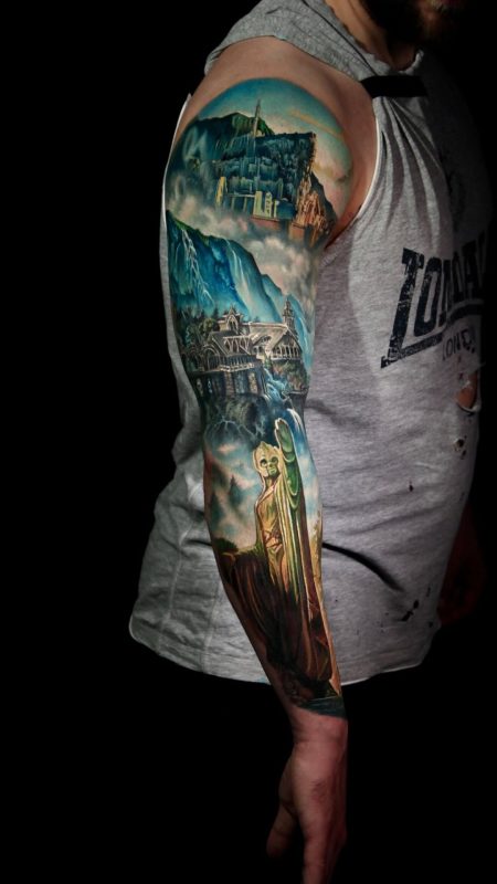 Fantasy Landscape Sleeve