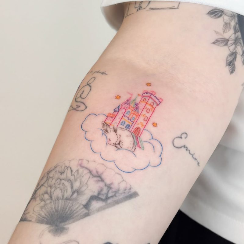 Dreamy Castle Bunny