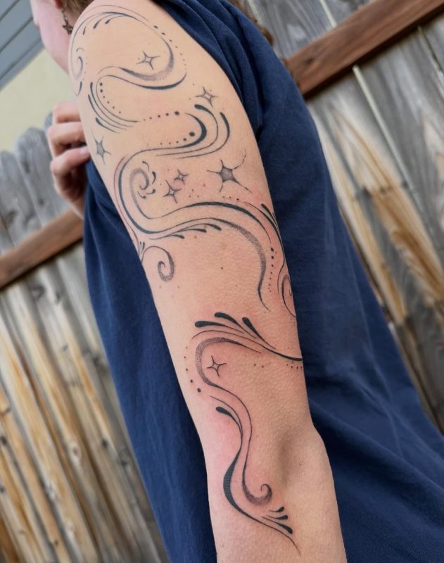 Abstract Swirls