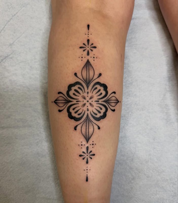 Dotwork Floral
