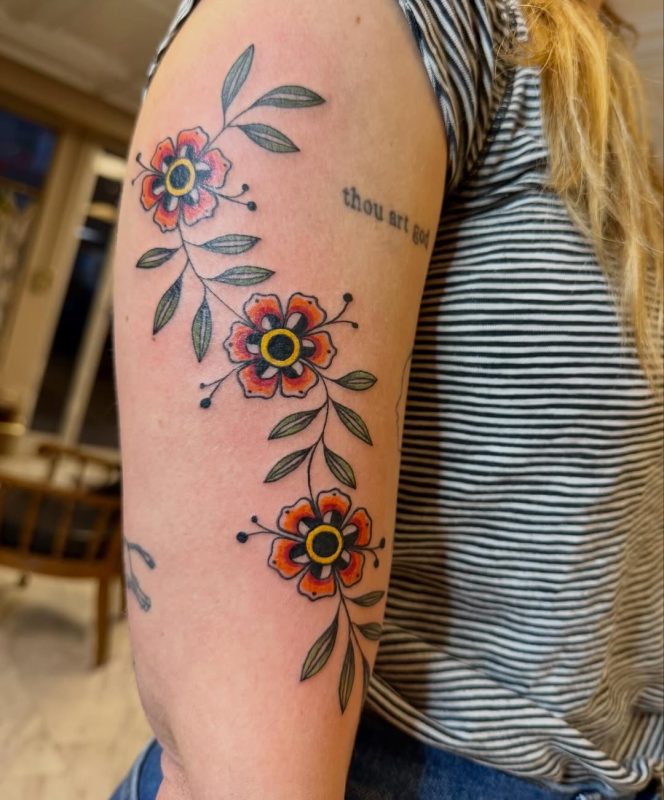 Floral vine