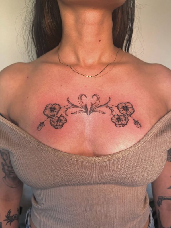 Floral Chest Piece