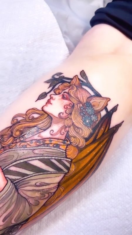 Fox Girl Portrait