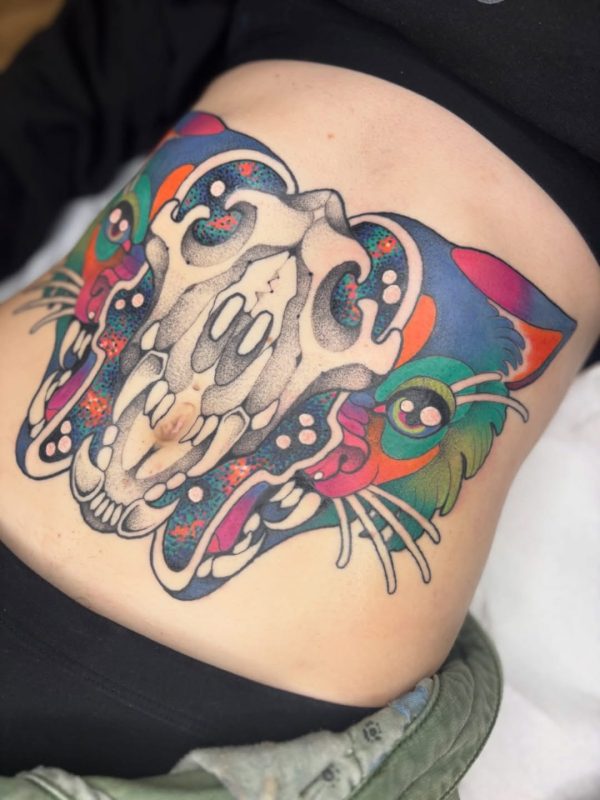 Colorful Skull