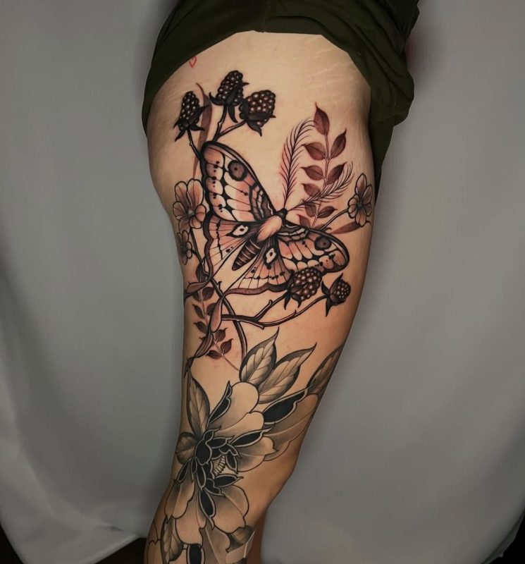 Butterfly floral