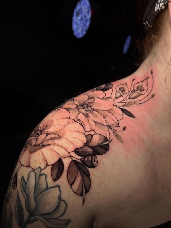 Floral Shoulder