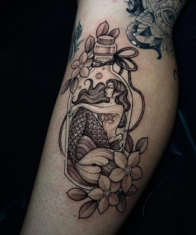 Mermaid in Bottle