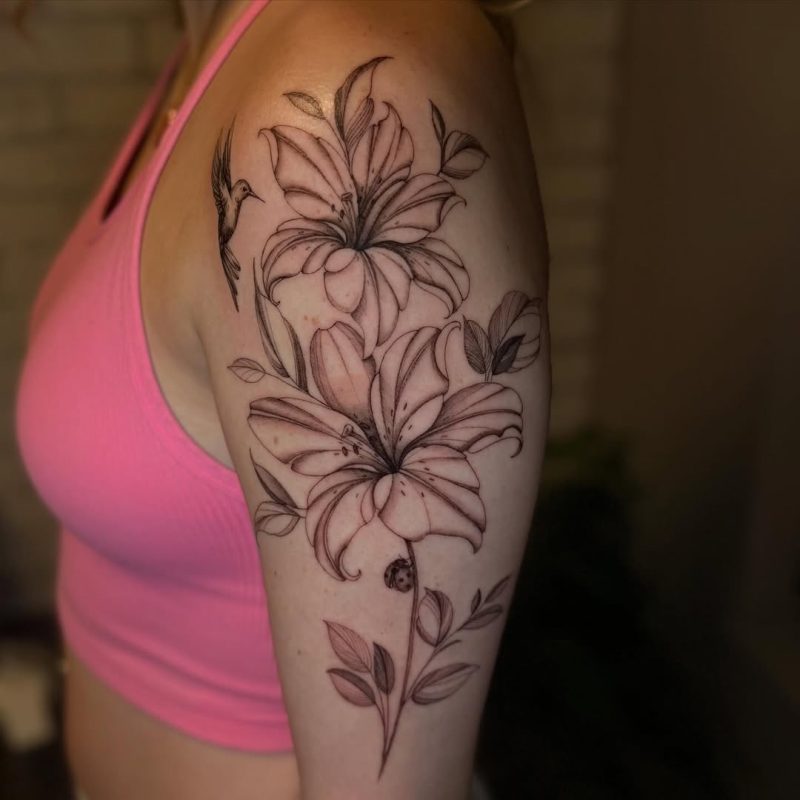 Floral Fine Line