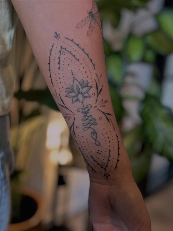 Dotwork Floral