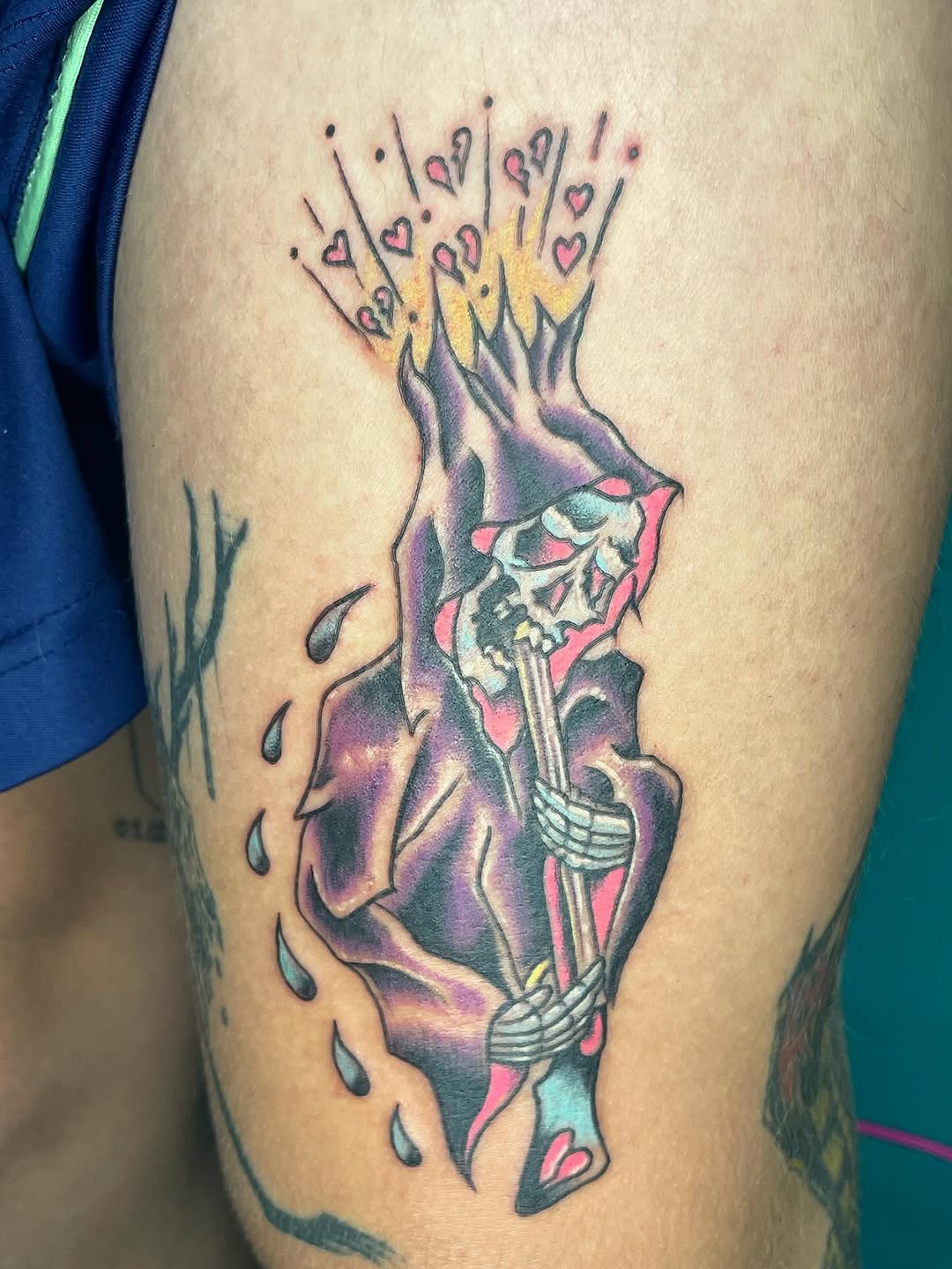 Colorful Grim Reaper