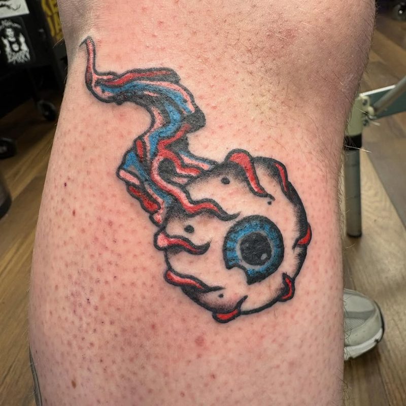 Eyeball with Veins