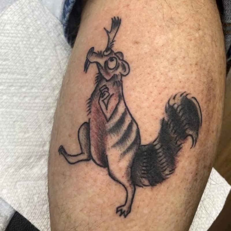 Cartoon Raccoon