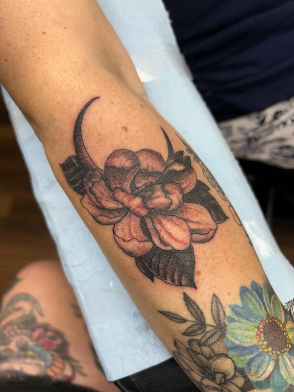 Dotwork Flower
