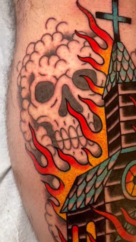 Flaming Skull Church