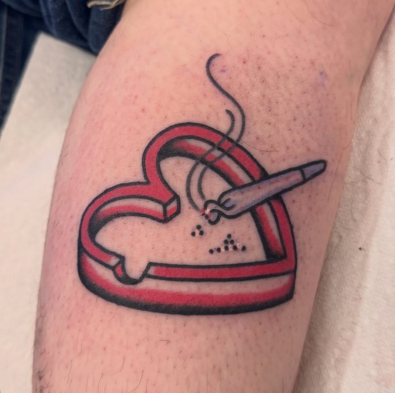 Heart Ashtray