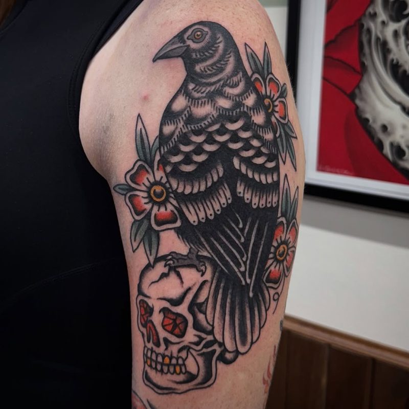 Raven Skull