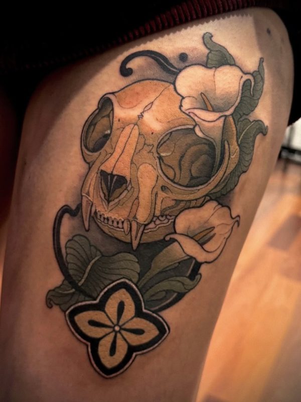 Skull Floral
