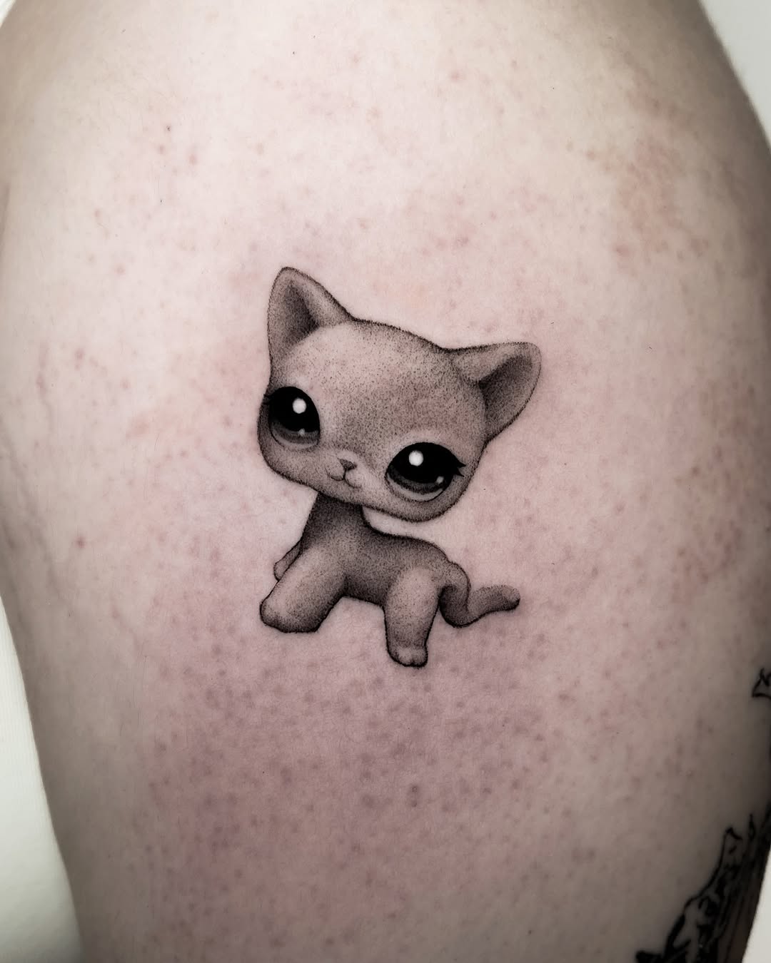 Cute Dotwork Cat