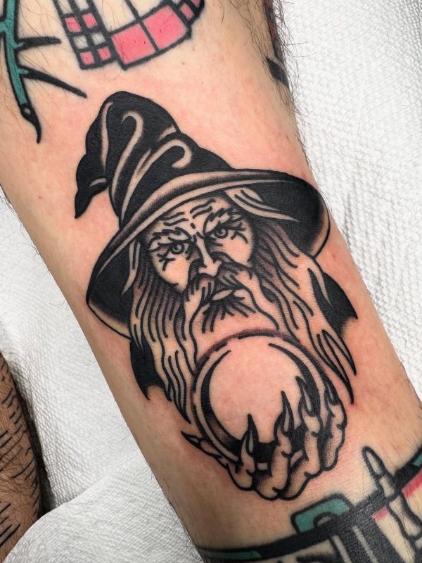 Wizard with Orb