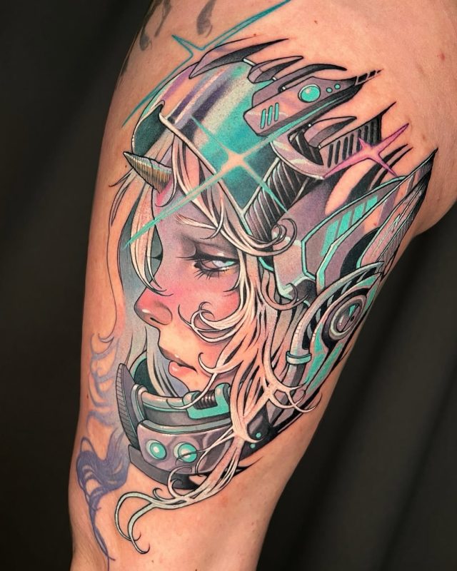 Cyber Anime Girl