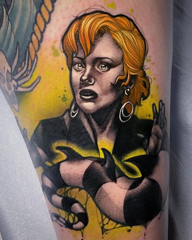 Comic Woman Portrait