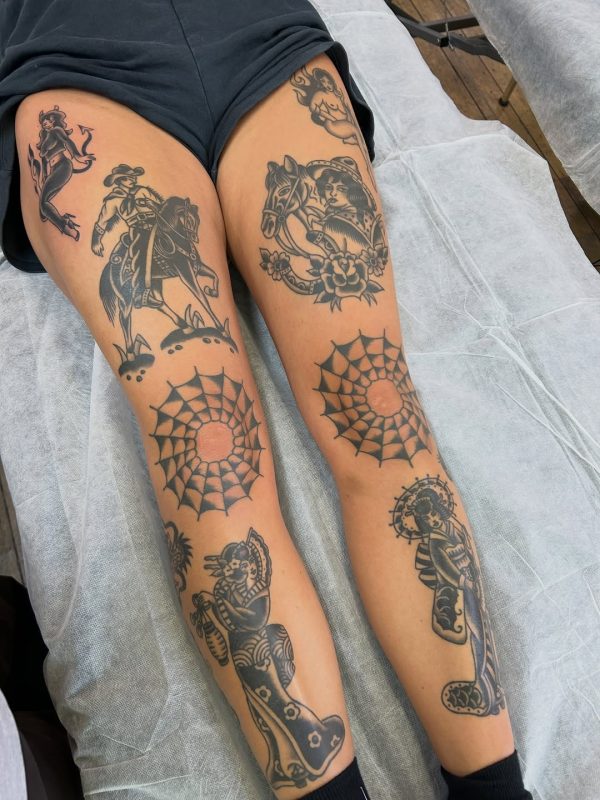 American Traditional Legs