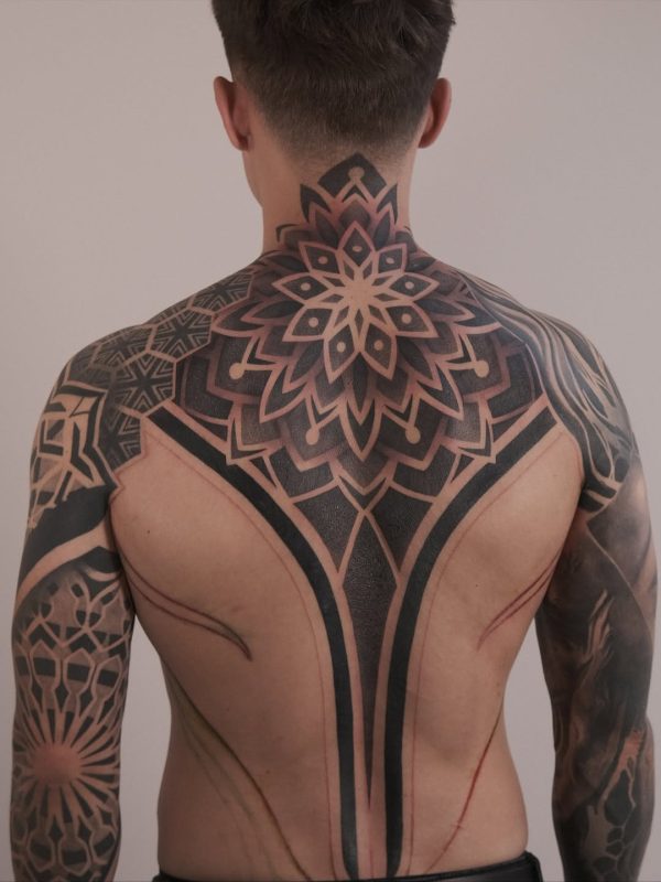 Geometric Blackwork