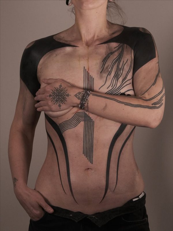 Geometric Blackwork
