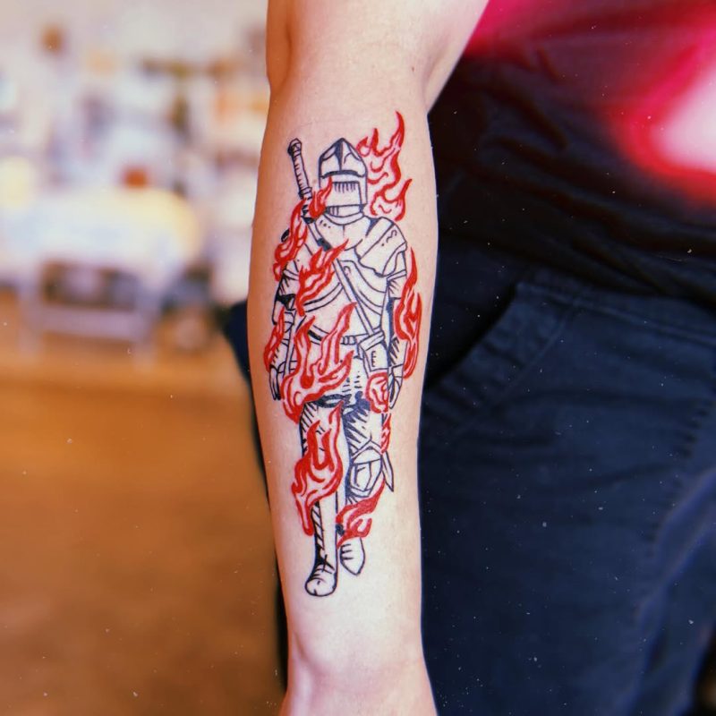 Flaming Knight