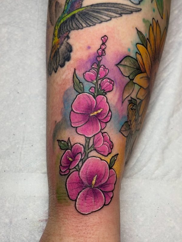 Pink Floral Stem