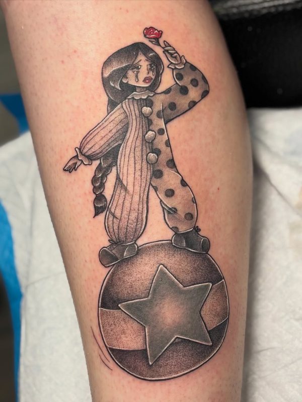 Clown on Ball