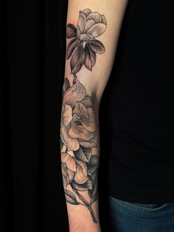 Dotwork Floral