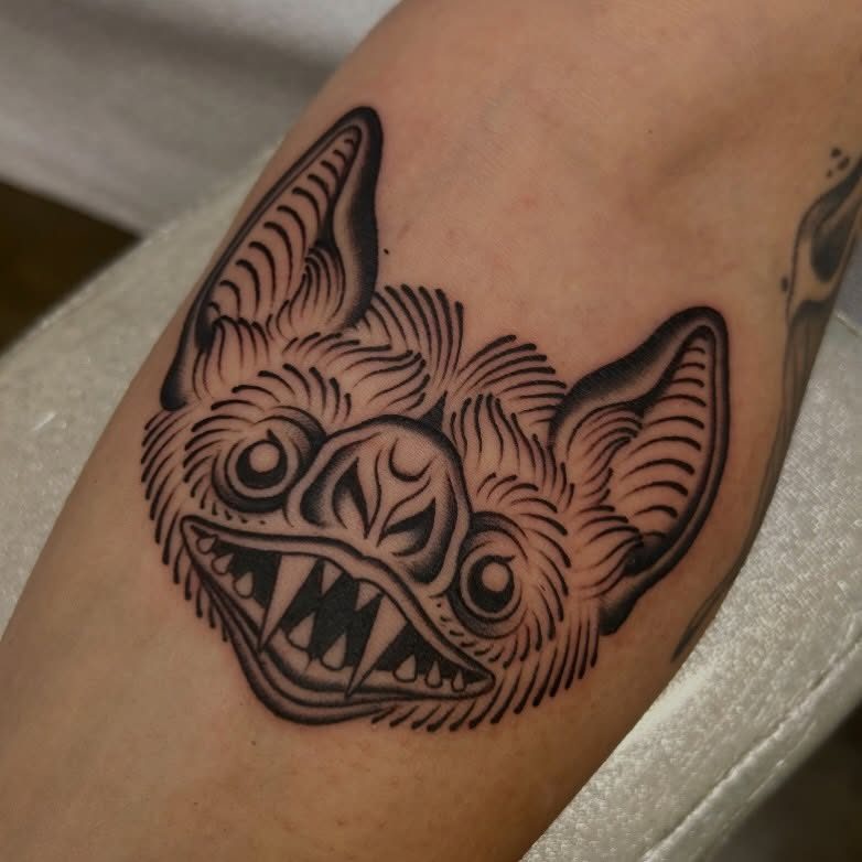 Blackwork Bat