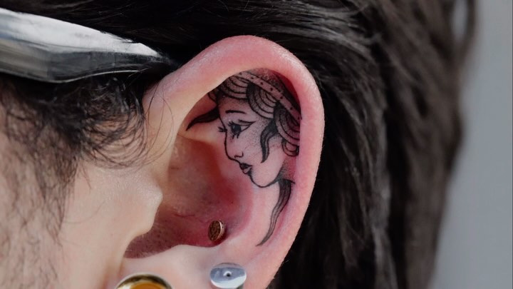 Profile Ear Portrait