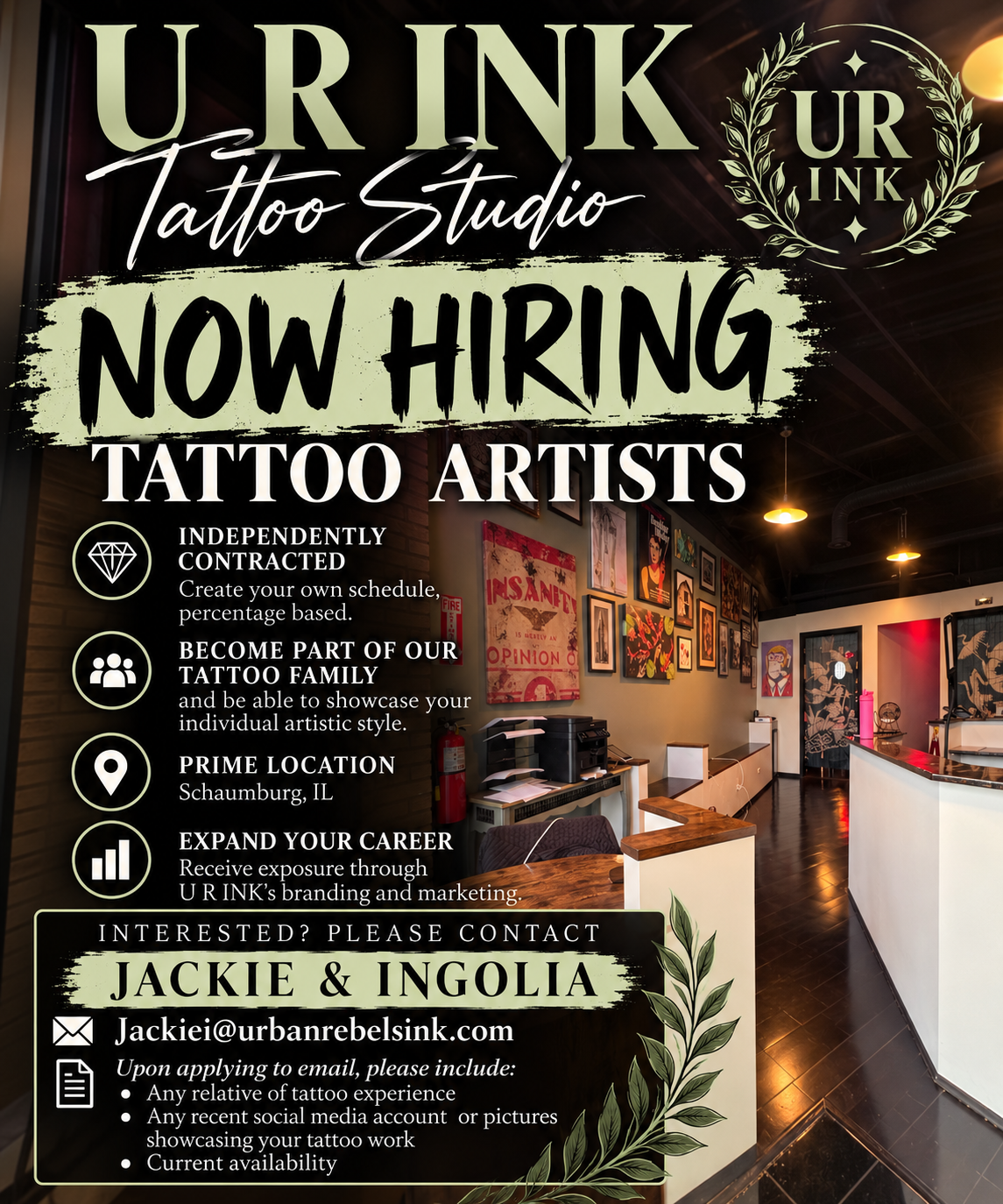 UR Ink Tattoo Galleria